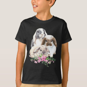 Camisa Fofa Coelho Coelhos Mamãe Coelho