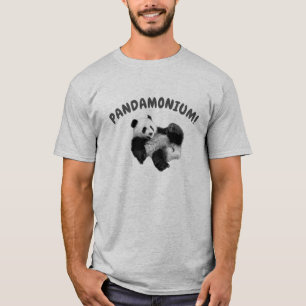 Camisa fofa do panda caído Pandamonium