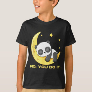 Camisa Fofa Panda de Dormir Não Está Bem