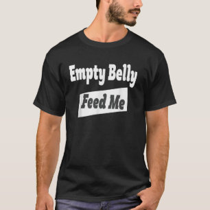 Camisa Fome Me Alimenta Camisetas De Comida Para H