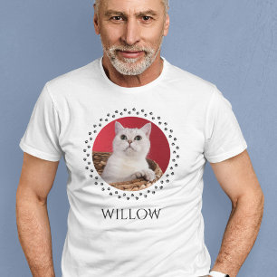 Camisa Fotográfica Cat - Camisa T-Presente Person