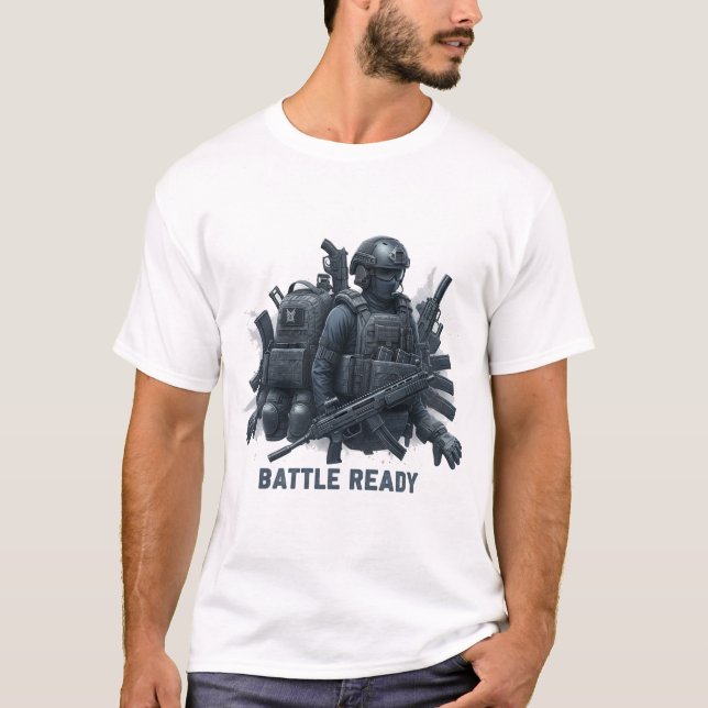 Camisa FPS de Equipamento de Combate (Frente)