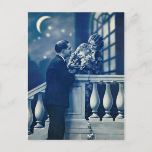 Camisa francesa - Cartão postal romântico veneno