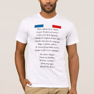 Camisa francesa do hino nacional