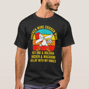 Camisa Frango Asa Frango Asa Meninos Meninas Crian
