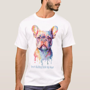 Camisa French Bulldog Stole My Heart - Frenchi Fof