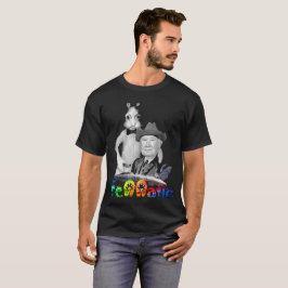 Camisa frente e verso do arco-íris de Harvey Fenn