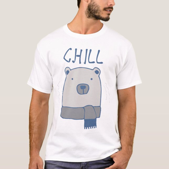 Camisa fria do urso polar (Frente)