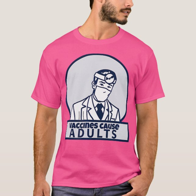 Camisa Funny Pro Vaccine - Presente Para Enfermeir (Frente)