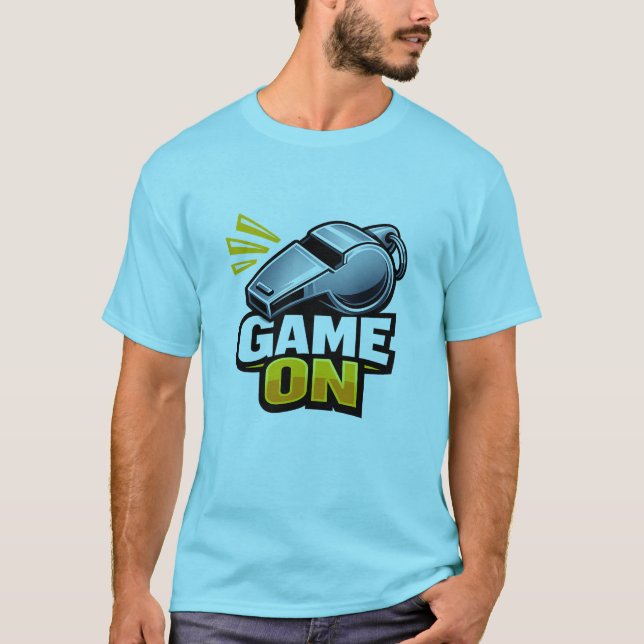 Camisa Game On Apito de Árbitro (Frente)