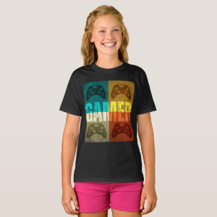 CAMISA GAMER CONTROLE DE VIDEOGAME RETRÔ