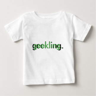 camisa geekling da criança T