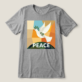 CAMISA GEOMÉTRICA POMBA DA PAZ
