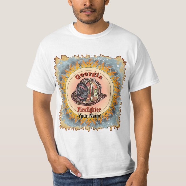 Camisa Georgia Bombeiro (Frente)