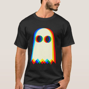 Camisa Ghost Trippy Vaporwave, Estilo Rave de Fest