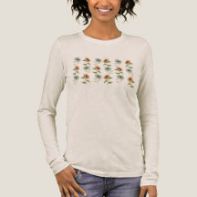 Camisa Girassol Bella Canvas Manga Longa