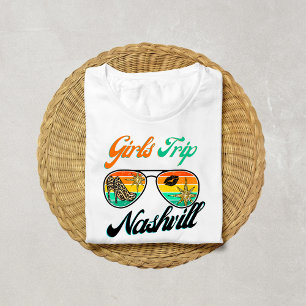 Camisa Girls Trip Nashville 2026 para Mulheres Fim