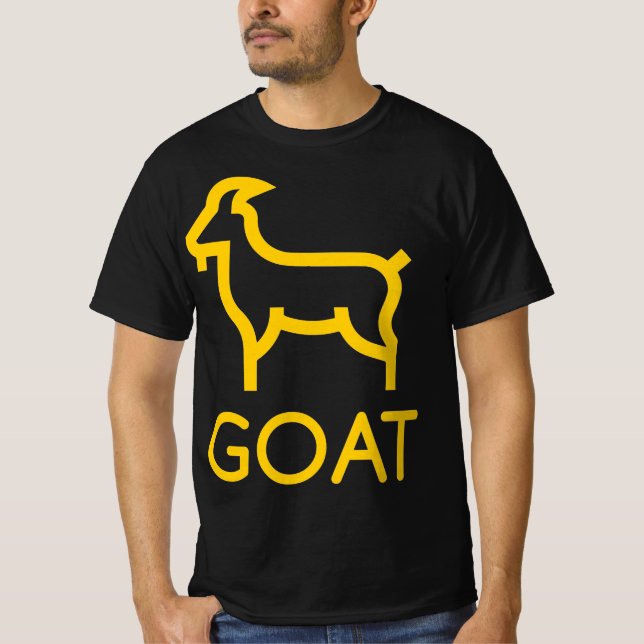 Camisa GOAT - o maior de todos os tempos (Frente)