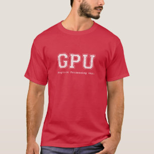 Camisa GPU do computador