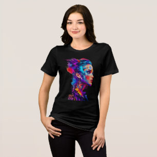 Camisa Gráfica Alternativa Sistema de Saída Cyberp