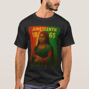 Camisa Gráfica Black Mona Lisa Afro Americana Junh