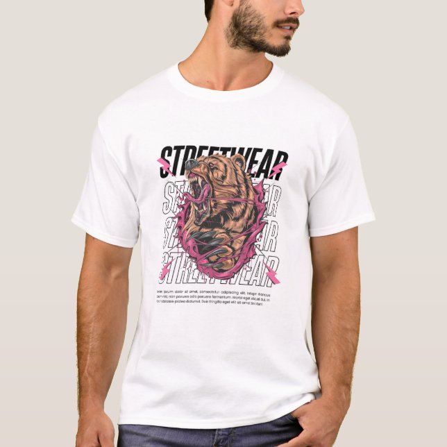 Camisa Gráfica De Roupa Urbana | Art Tee for Men (Frente)