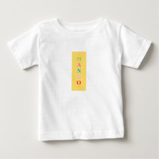 Camisa Gráfica Divertida "Mango" - Amarelo Negrito