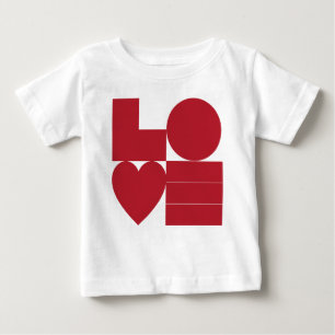 Camisa gráfica do amor