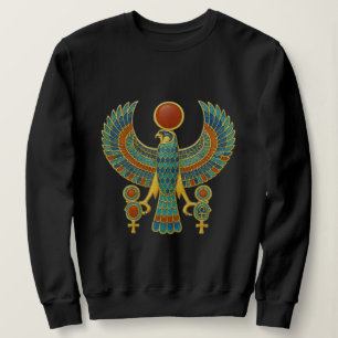 Camisa Gráfica do Deus Sol Alado Horus do Antigo E