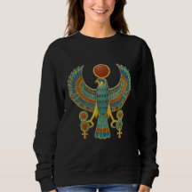 Camisa Gráfica do Deus Sol Alado Horus do Antigo E