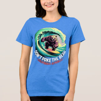 Camisa Gráfica do Urso da Califórnia para Mulheres