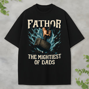 Camisa Gráfica Épica do Herói Pai Pathor Vintage R