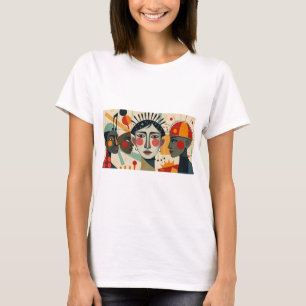 Camisa Gráfica Inspirada na pop