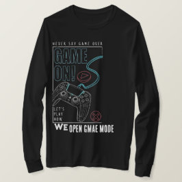 Camisa Gráfica Moderna de Linha de Arte para Jogad