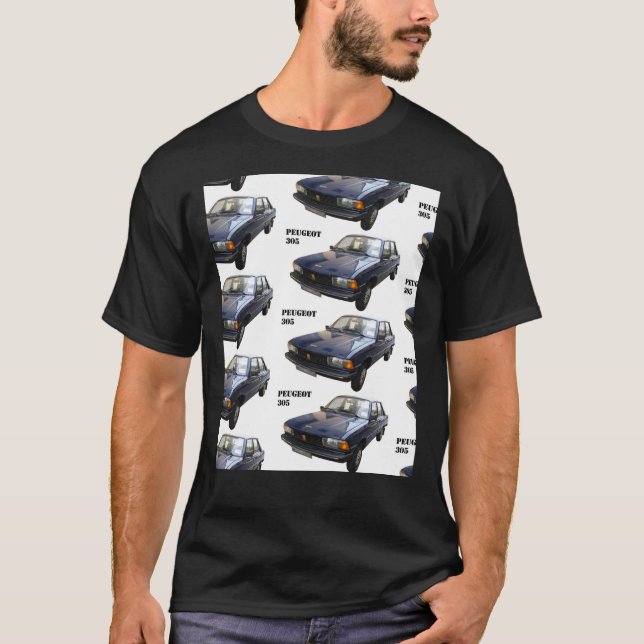 Camisa Gráfica Peugeot 305 (Frente)