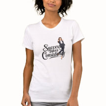 Camisa Gráfica Rainha Confiante Forte