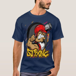 Camisa Gráfica T-Boxer do Cartoon