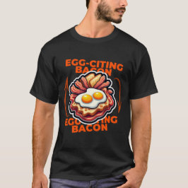 Camisa Gráfica T-Shirt Bacon & Egg Breakfast