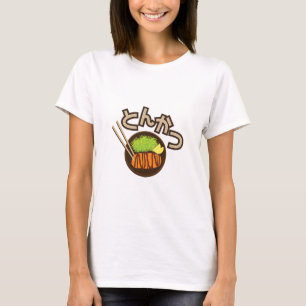 Camisa Gráfica Tonkatsu (Japonês)