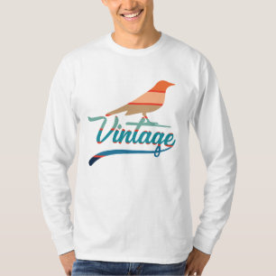 Camisa Gráfica Vintage - Caractere Retroativo Rede