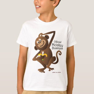 Camisa grande do macaco