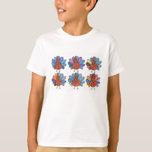 Camisa Grito Crayon Turkeys