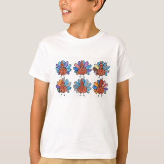 Camisa Grito Crayon Turkeys