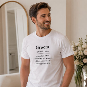 Camisa Groom Definition Presente para o Noivo
