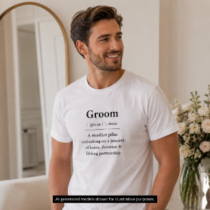 Camisa Groom Definition Presente para o Noivo