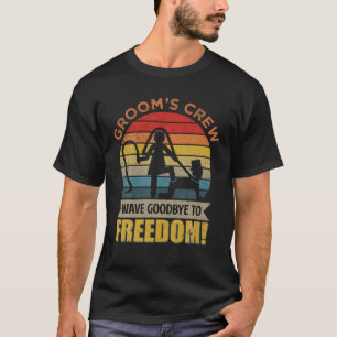 Camisa Groom s Crew Groom Groomsmen Festa de Solte