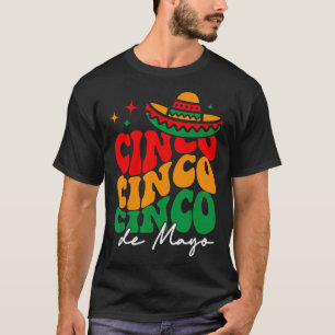 Camisa Groovy Cinco De Mayo Festa Mexicana 5 De Ma