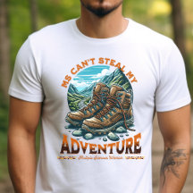 Camisa guerreira da MS, camiseta de caminhada, cam