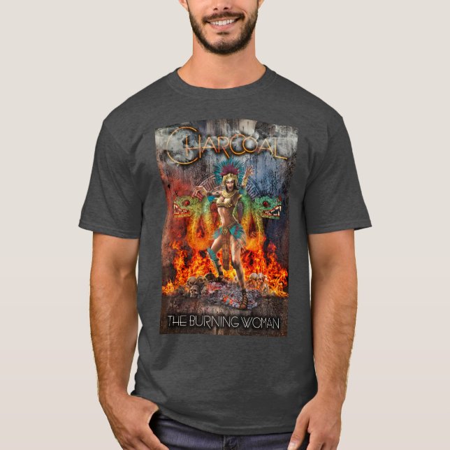 CAMISA GUERREIRA DE CARVÃO (Frente)