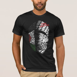Camisa "Guerreiro Palestino" gratuita na Palestina